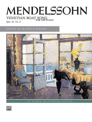 Book cover for Venetian Boat Song, Op. 30, No. 6