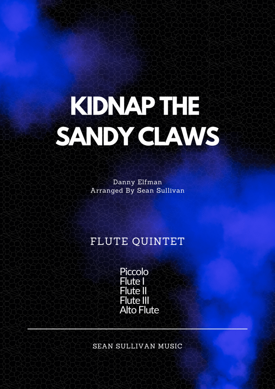 Kidnap The Sandy Claws Woodwind Quintet scores gallery preview page 1
