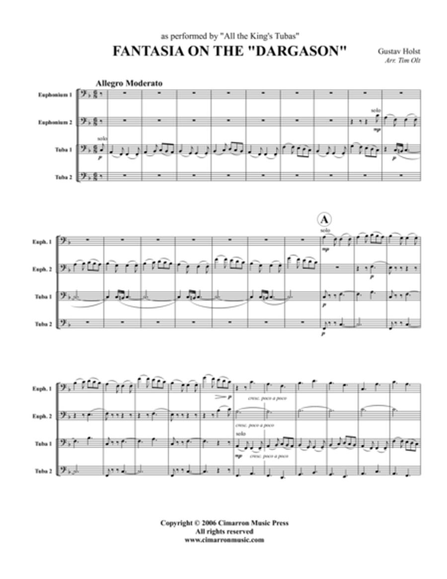 Fantasia on the "Dargason" from Suite No. 2 in F image number null