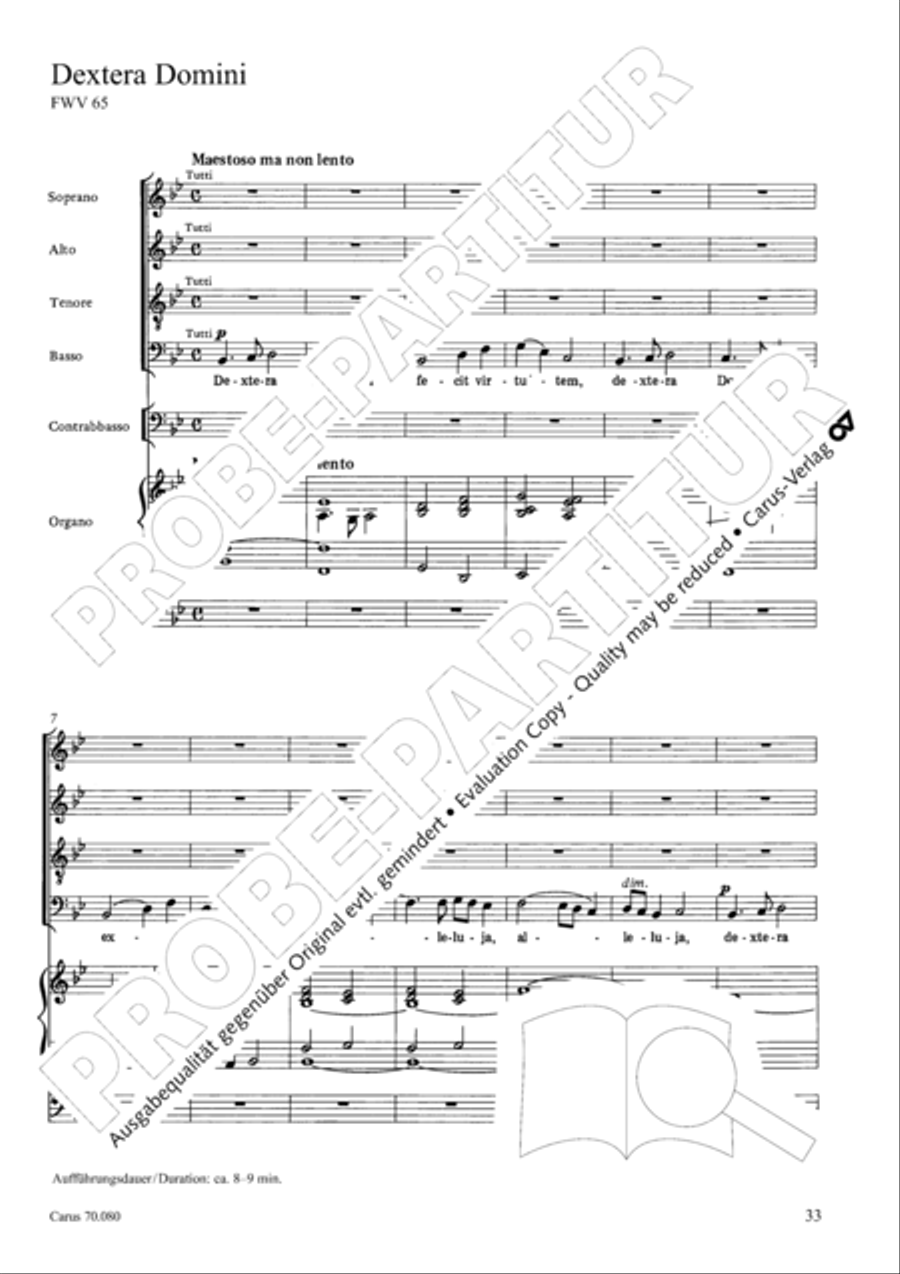 Five Short Sacred Compositions (Funf kleinere Kirchenwerke) Score scores gallery preview page 47