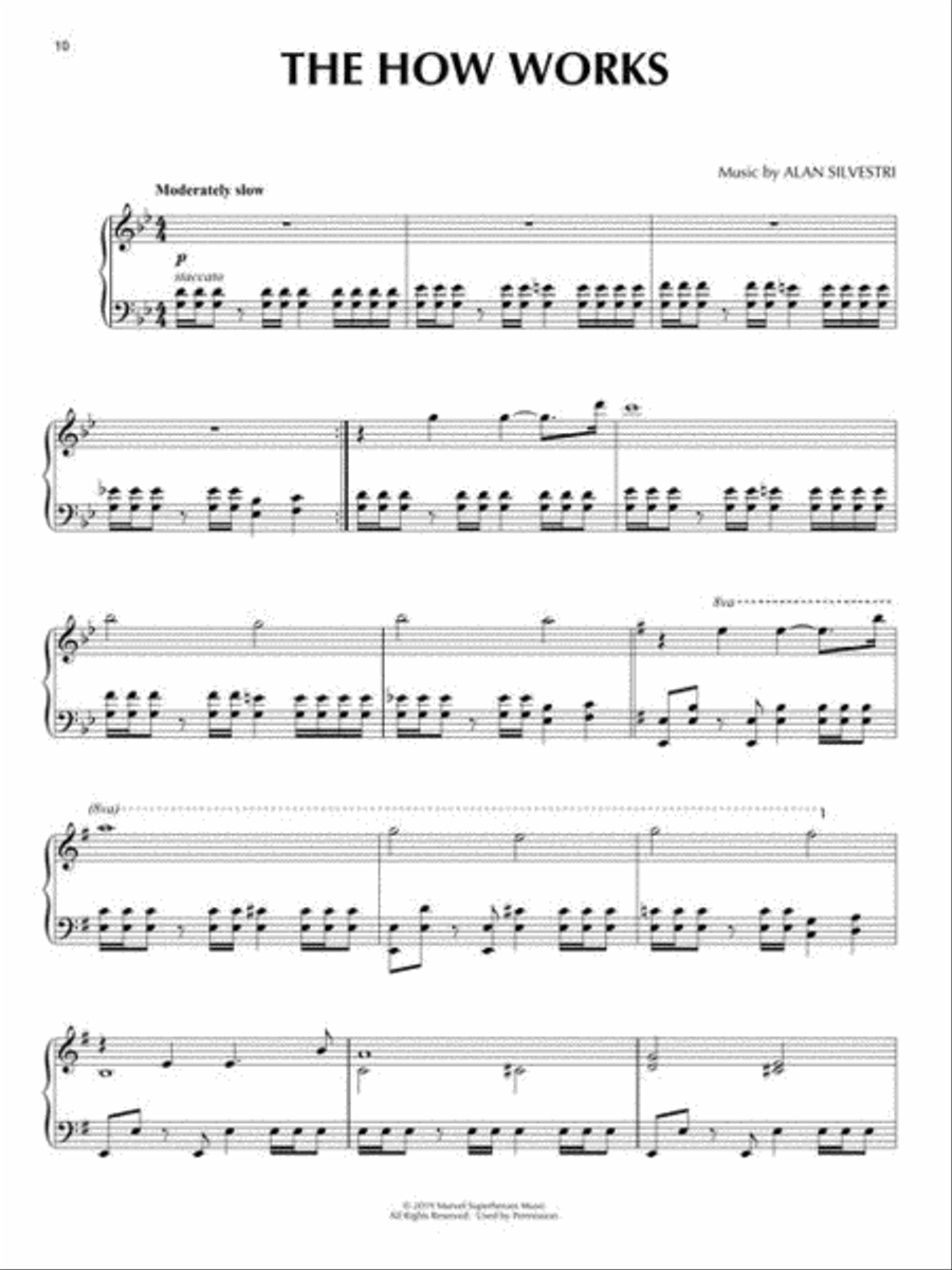 Avengers – Endgame Piano Solo scores gallery preview page 7