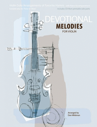Book cover for Devotional Melodies for Violin