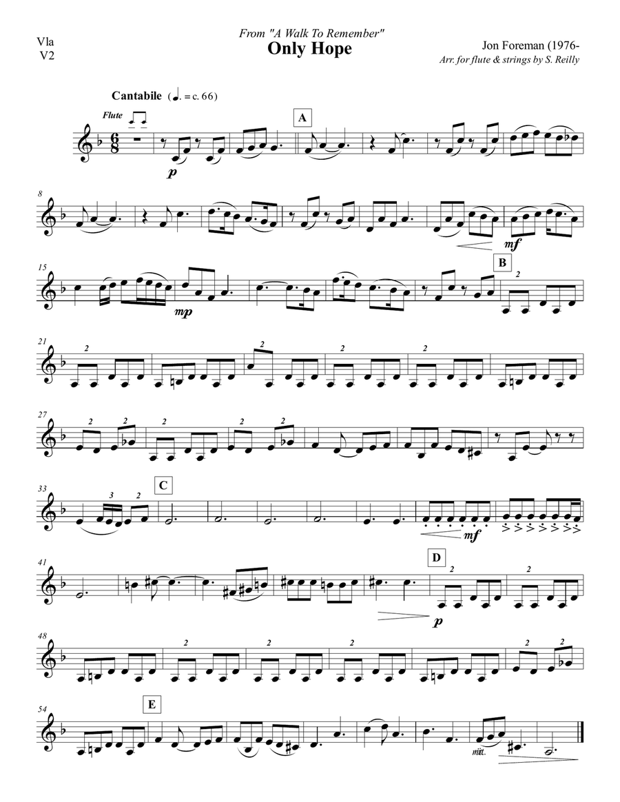 Only Hope Small Ensemble scores gallery preview page 2