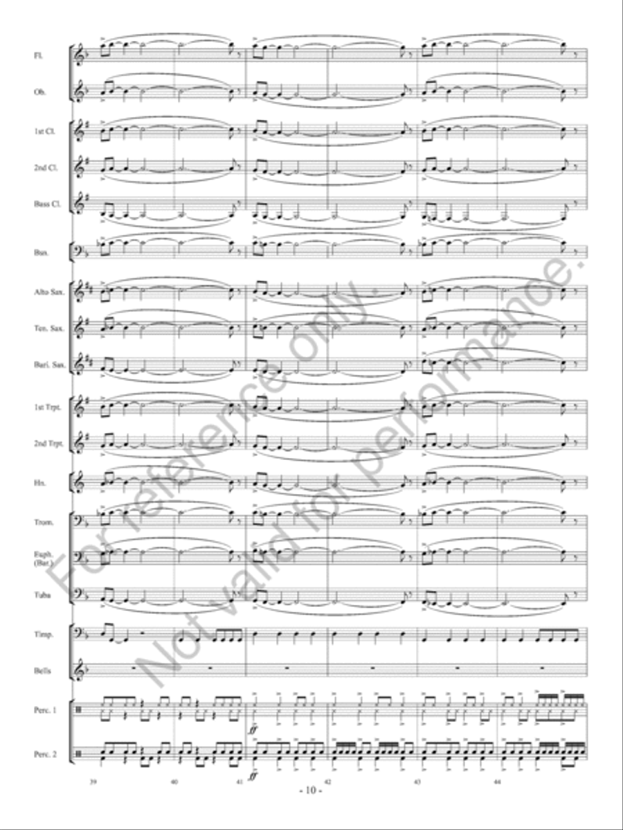 Factory Riffs Concert Band scores gallery preview page 11