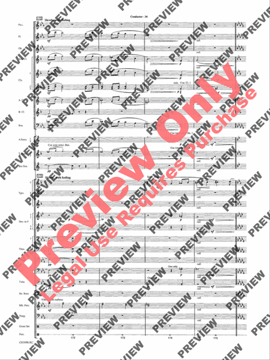 In the Miller Mood Concert Band scores gallery preview page 37