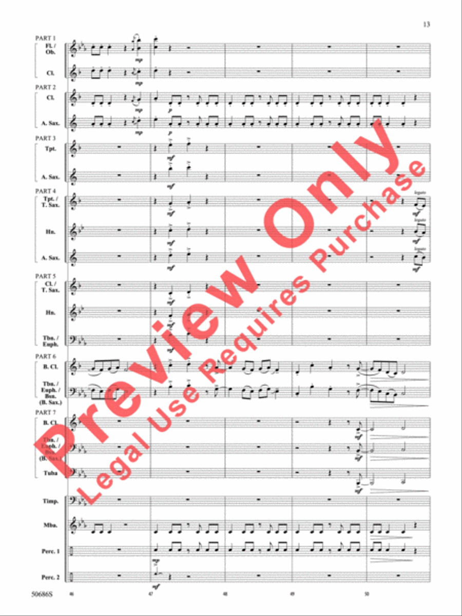 Tripwire Tripwire Concert Band scores gallery preview page 14