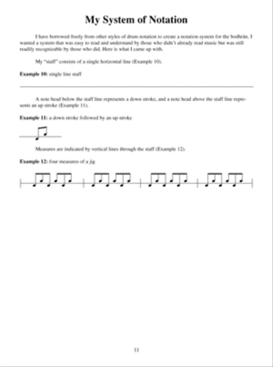 Bodhran: The Basics Percussion scores gallery preview page 2