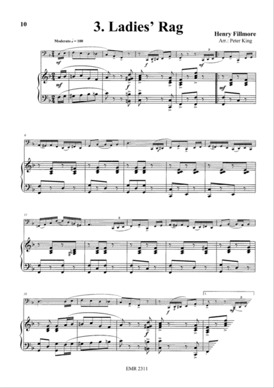 15 Rags Tuba scores gallery preview page 5