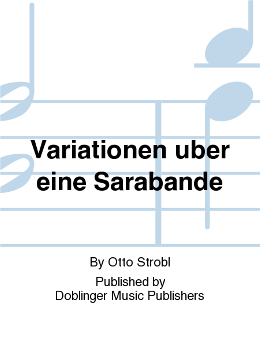 Variationen uber eine Sarabande TB scores gallery preview page 1
