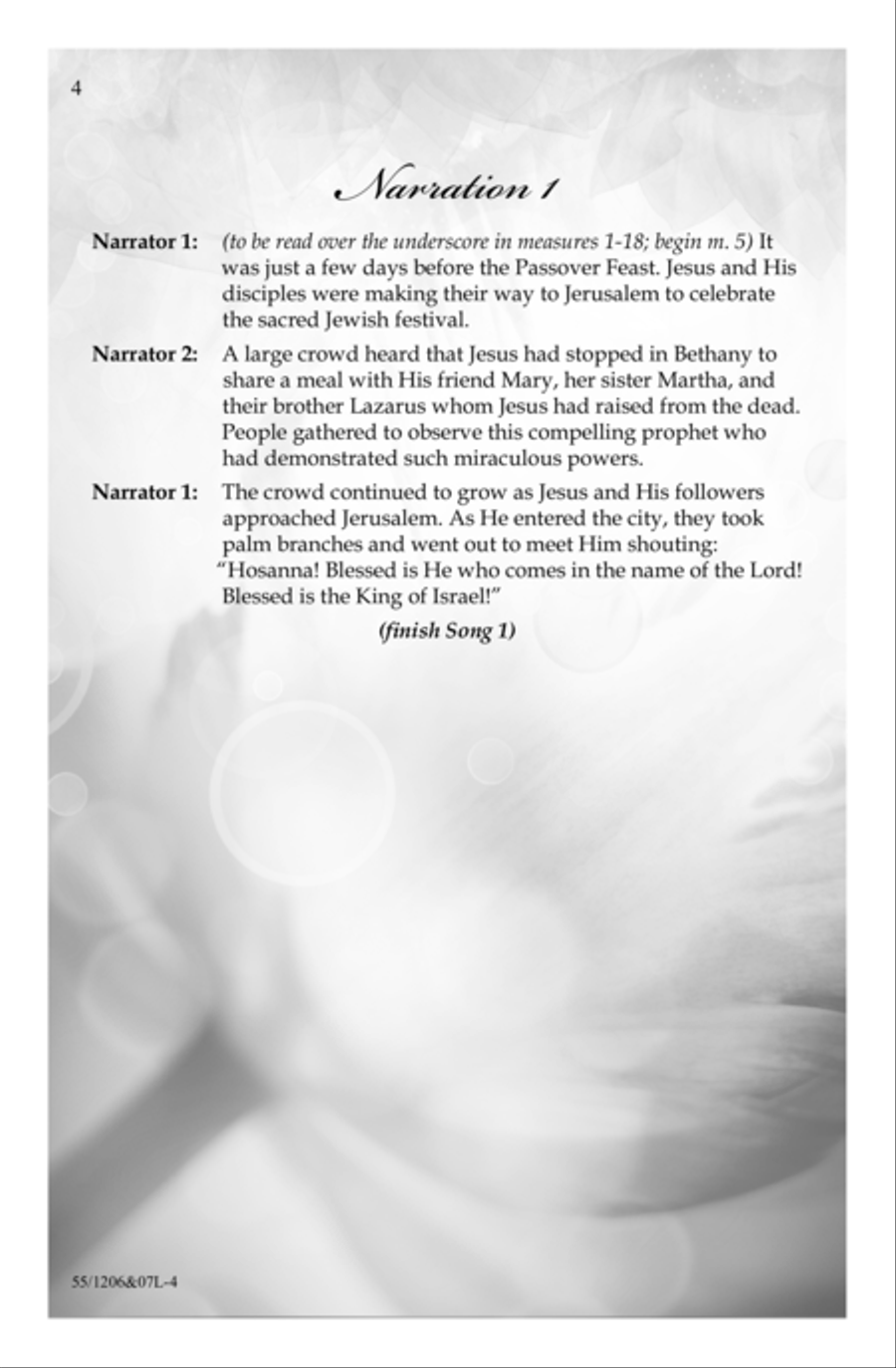 No Greater Love 4-Part scores gallery preview page 4