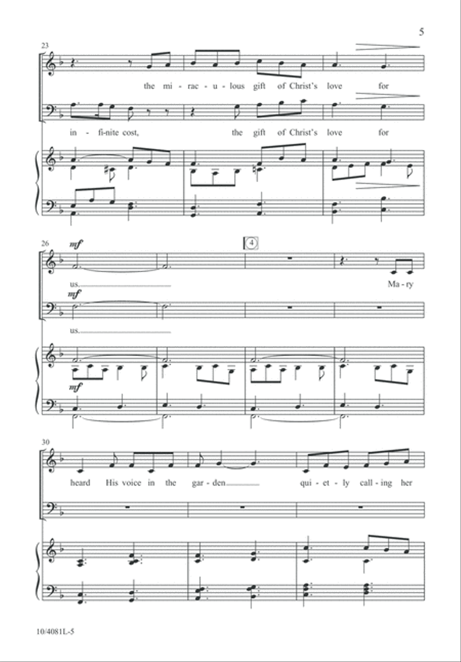 Glorious, Risen Christ! Glorious, Risen Christ! 4-Part scores gallery preview page 6