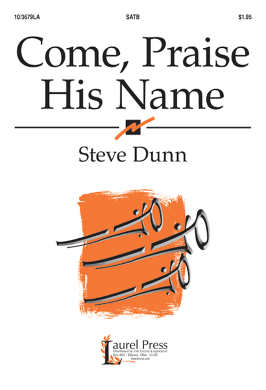 Come, Praise His Name 4-Part scores gallery preview page 1