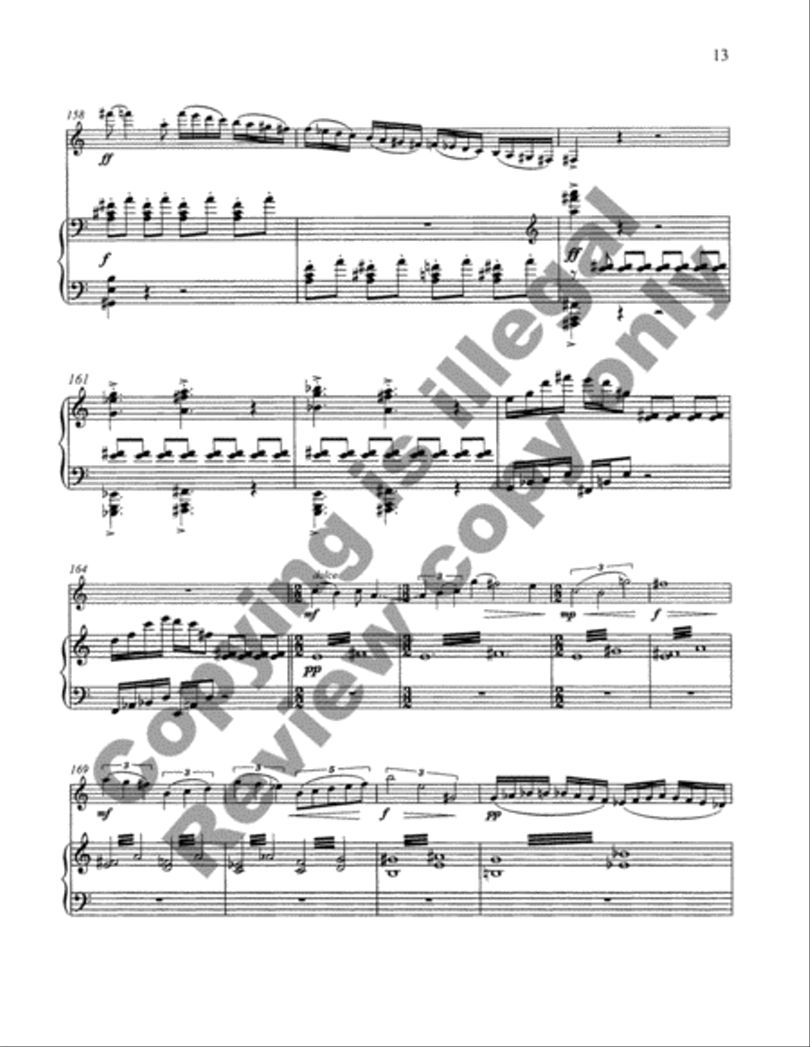 Concerto for Clarinet and Orchestra Chamber Orchestra scores gallery preview page 13