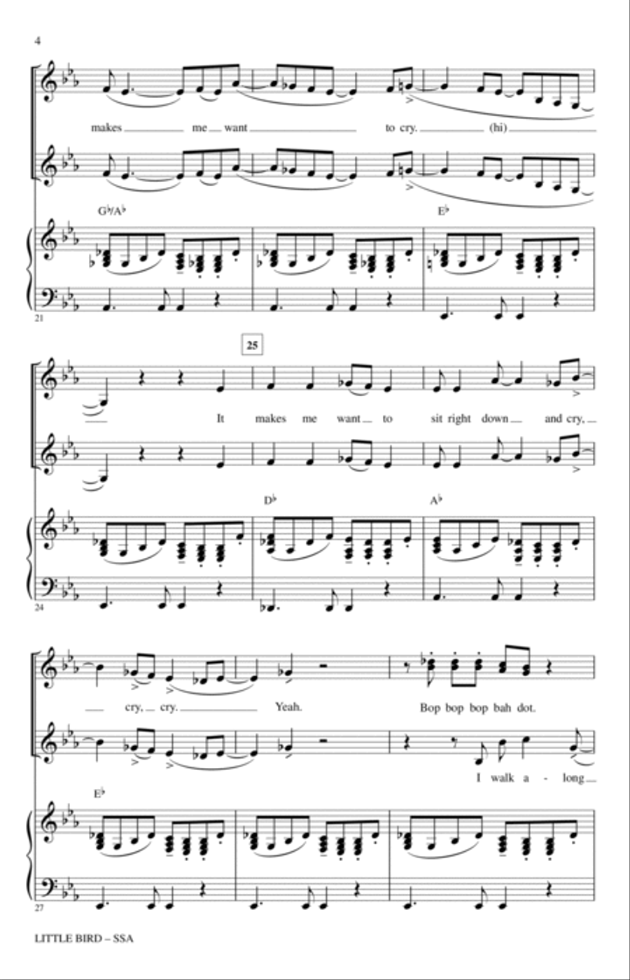 Little Bird Little Bird SSA scores gallery preview page 3