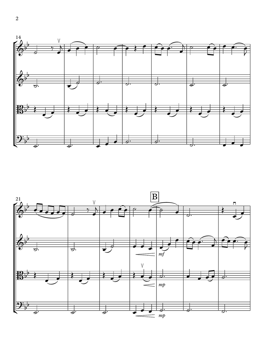 When I Said I Do String Quartet scores gallery preview page 2