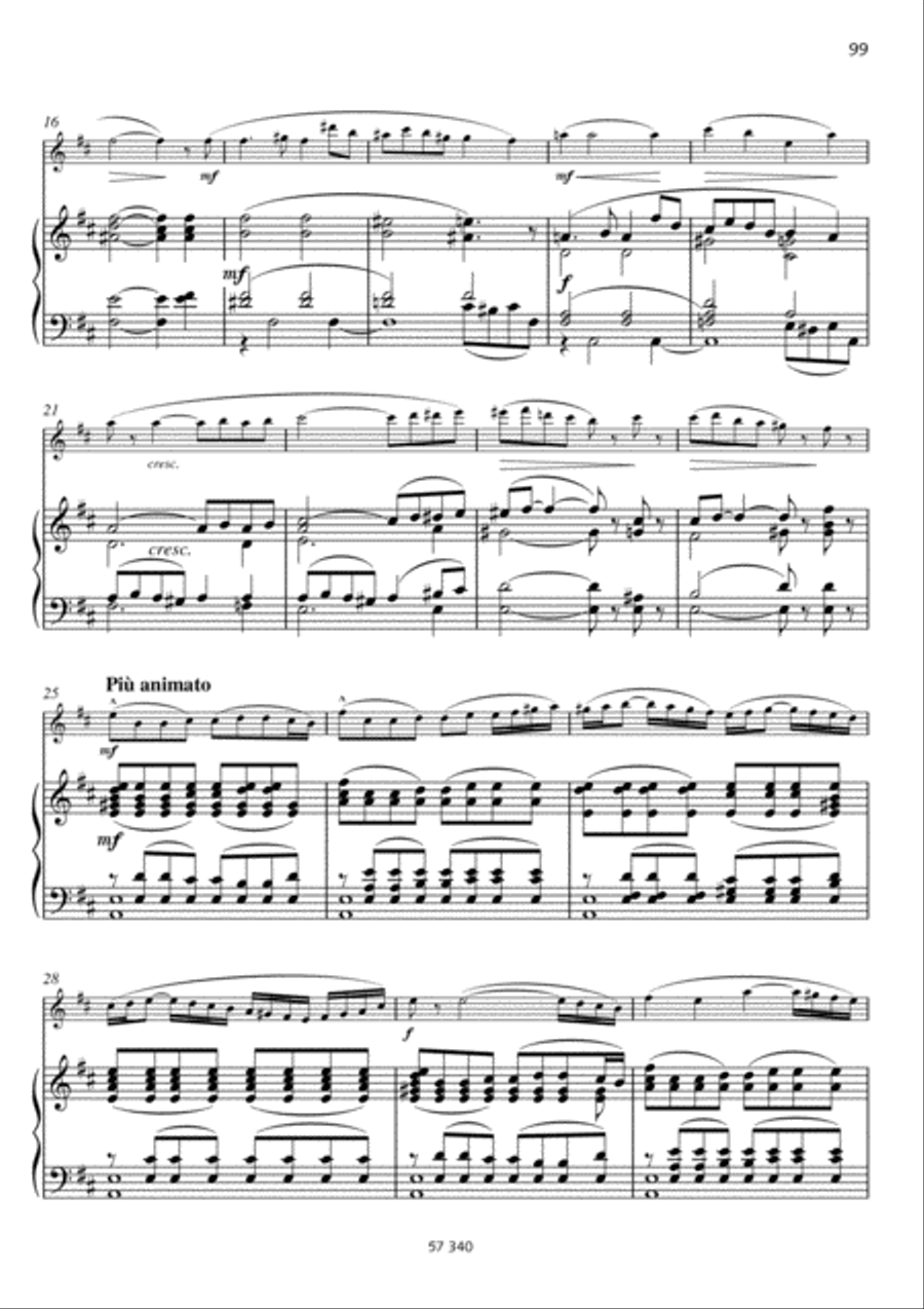 Romance Romance Flute Solo scores gallery preview page 2