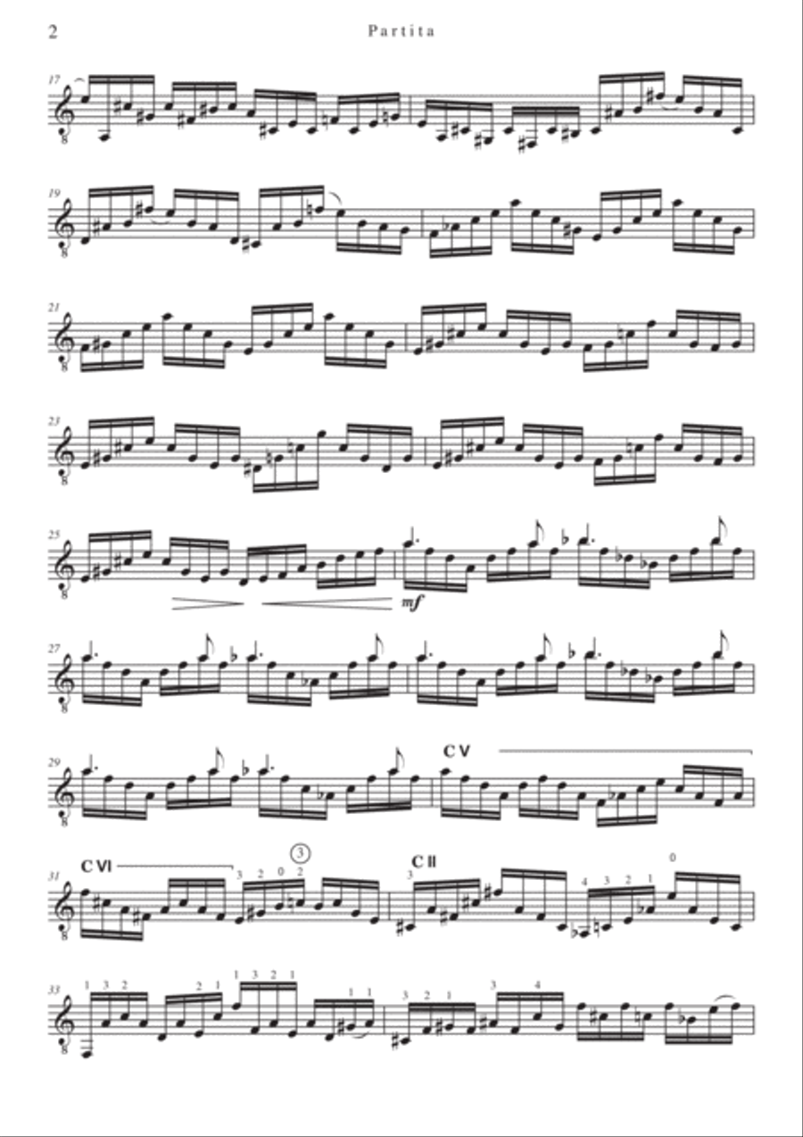 Partita for guitar image number null