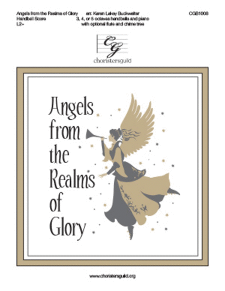 Angels from the Realms of Glory - Handbell Score image number null