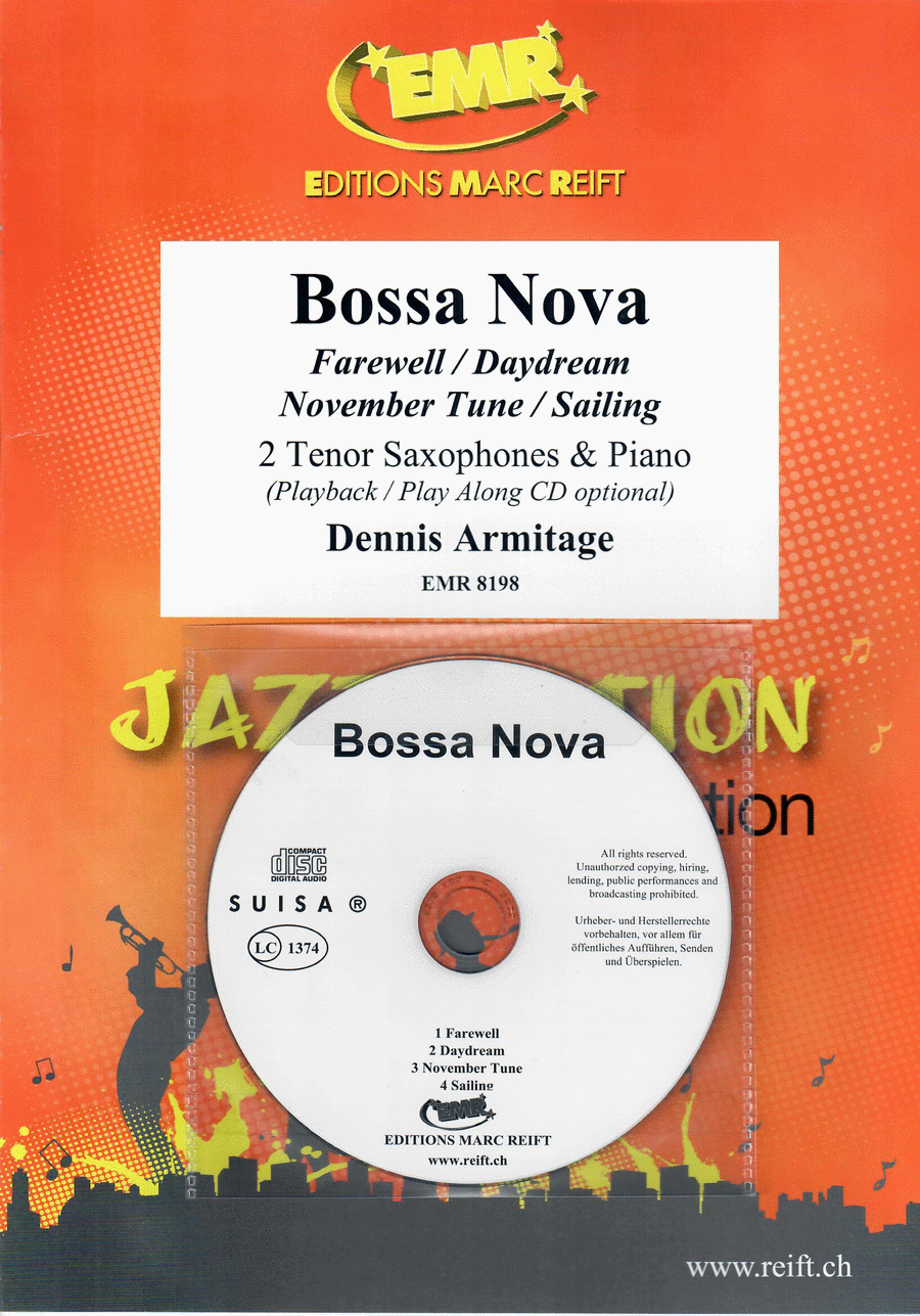 Bossa Nova Tenor Saxophone scores gallery preview page 1