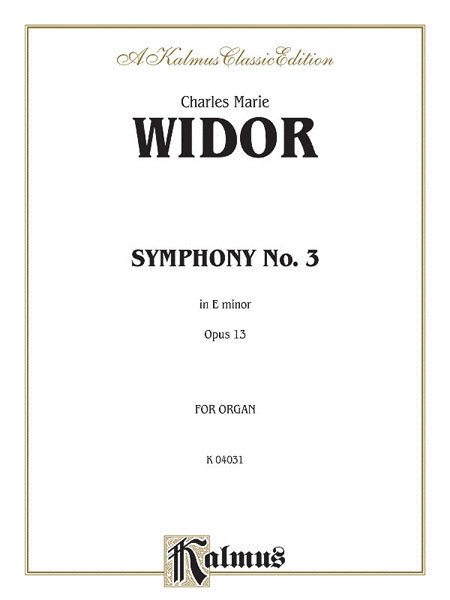 Symphony III in E Minor, Op. 13