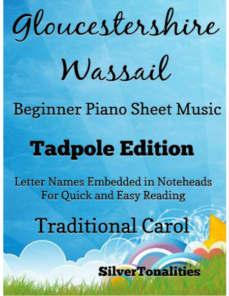 Gloucestershire Wassail Easy Piano Sheet Music 2nd Edition