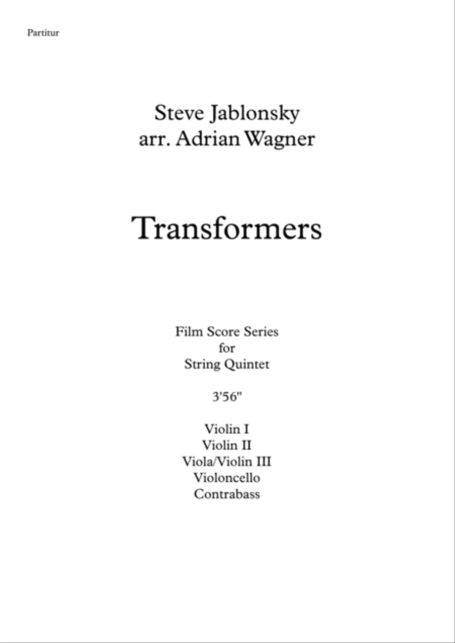 For The Cause String Quintet scores gallery preview page 2