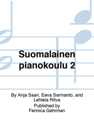 Book cover for Suomalainen pianokoulu 2