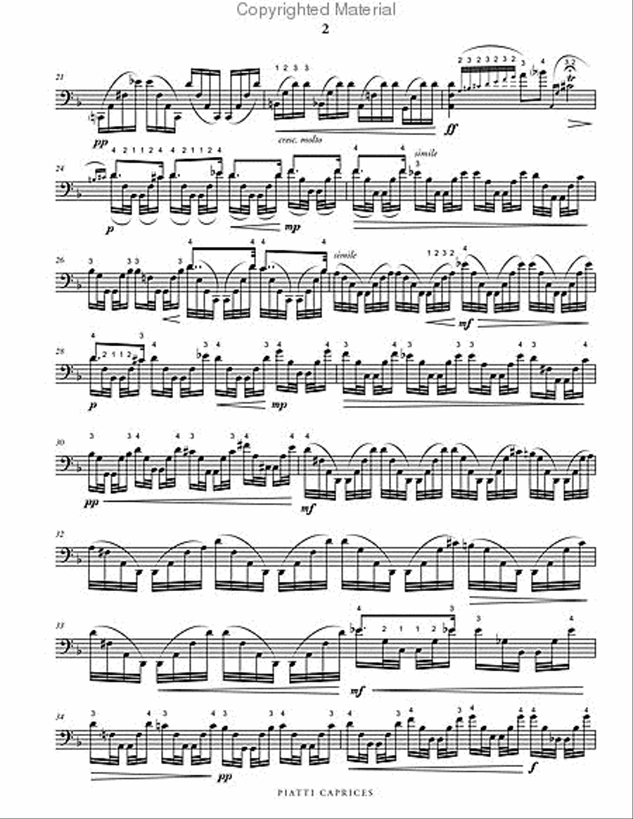 Three Caprices Percussion Ensemble scores gallery preview page 5