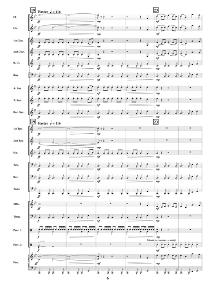 Dreams of Victory Dreams of Victory Concert Band scores gallery preview page 5