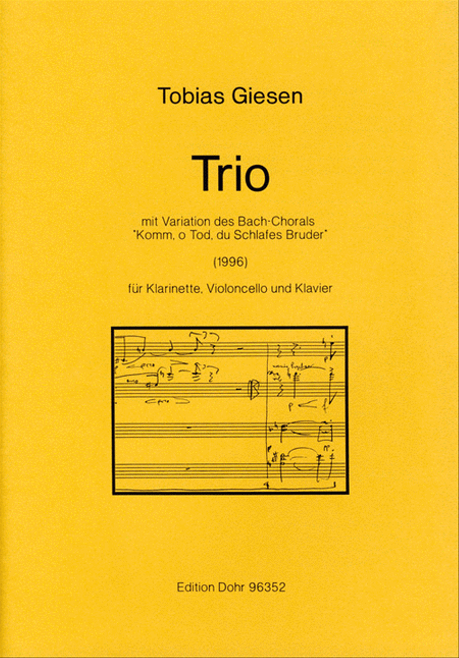 Trio mit Variation des Bach-Chorals 