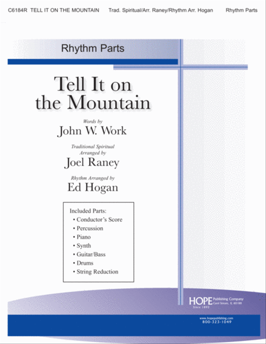 Tell It On the Mountain Choir scores gallery preview page 1