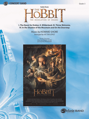 Book cover for The Hobbit: The Desolation of Smaug, Suite from