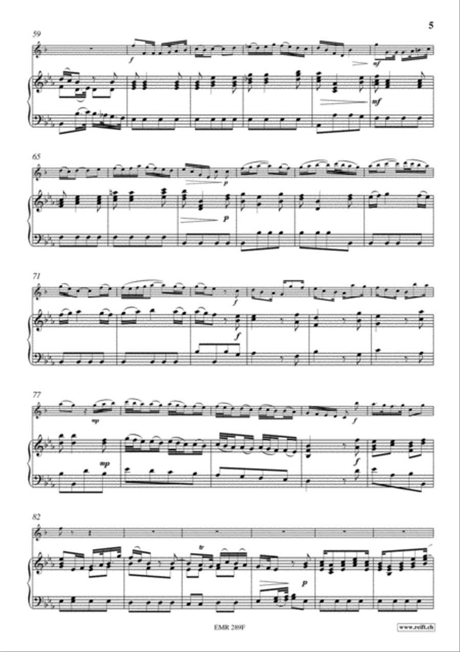 Concerto No. 6 Tenor Saxophone scores gallery preview page 6