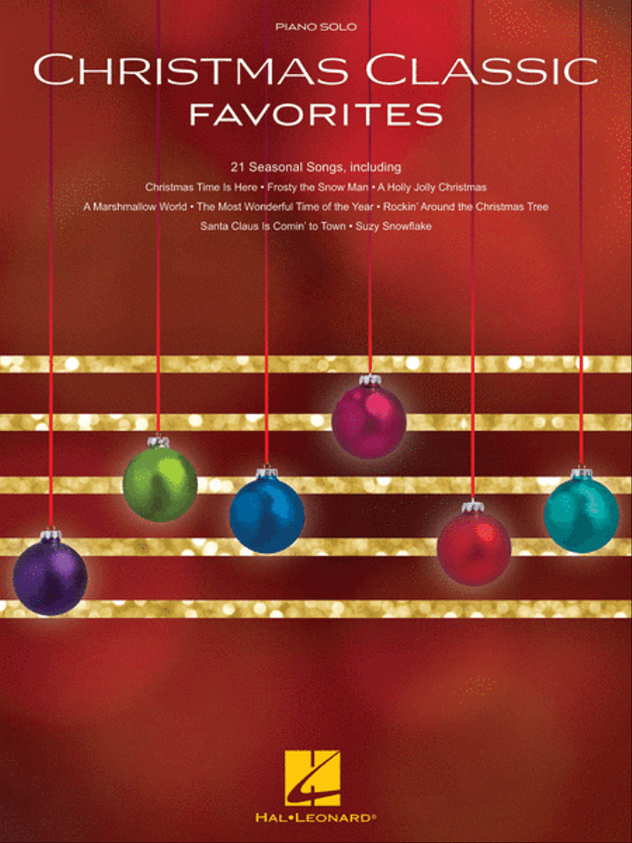 Christmas Classic Favorites Piano Solo scores gallery preview page 1