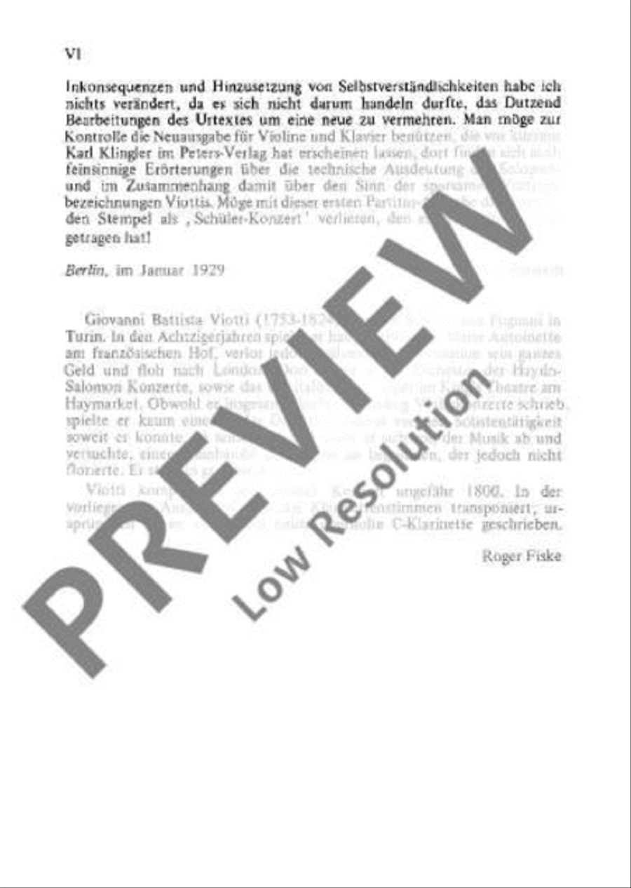 Concerto No. 22 A minor Orchestra scores gallery preview page 7