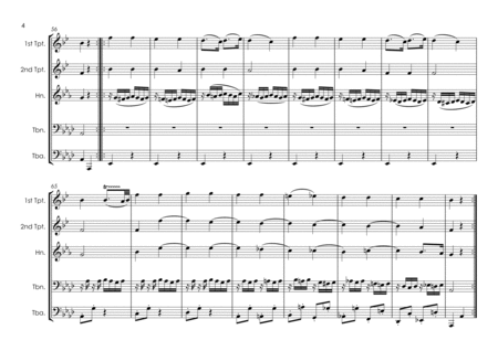 12 Variations on ’Twinkle Twinkle Little Star’ "Ah, vous dirai-je maman" (K.265/300e) brass quintet image number null