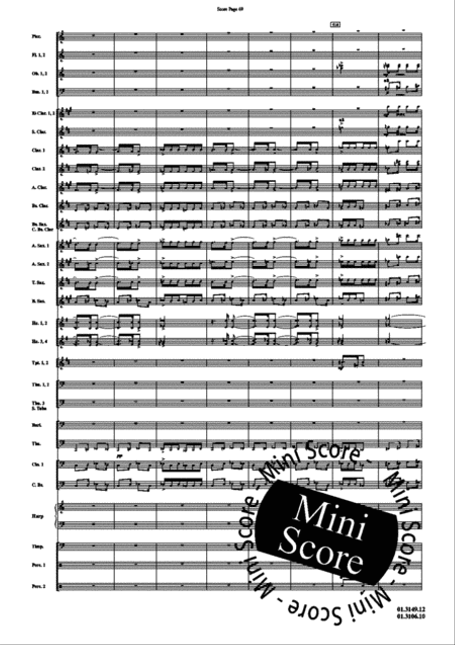 Scheherazade Concert Band scores gallery preview page 241