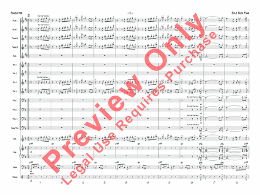 Cold Duck Time Jazz Ensemble scores gallery preview page 3