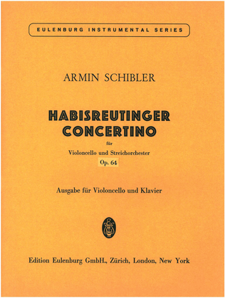 Concertino for cello (Habisreutinger concertino)
