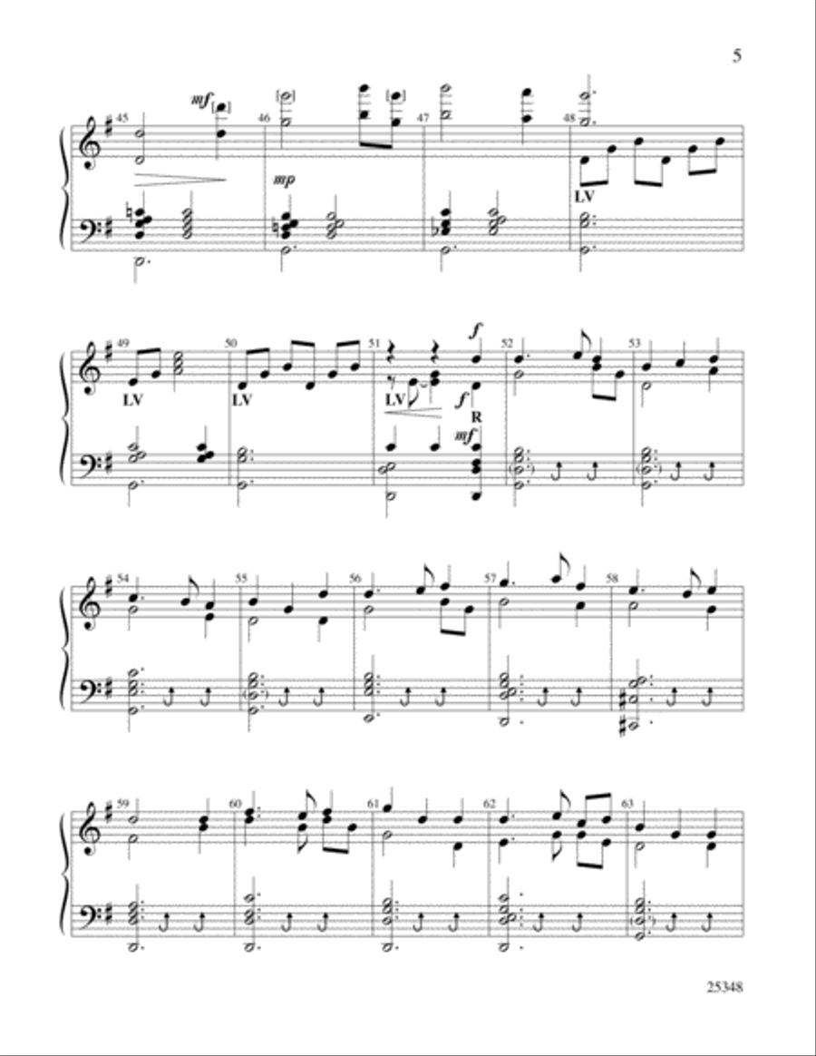 Bells & Chimes for Special Times Handbell Choir scores gallery preview page 51