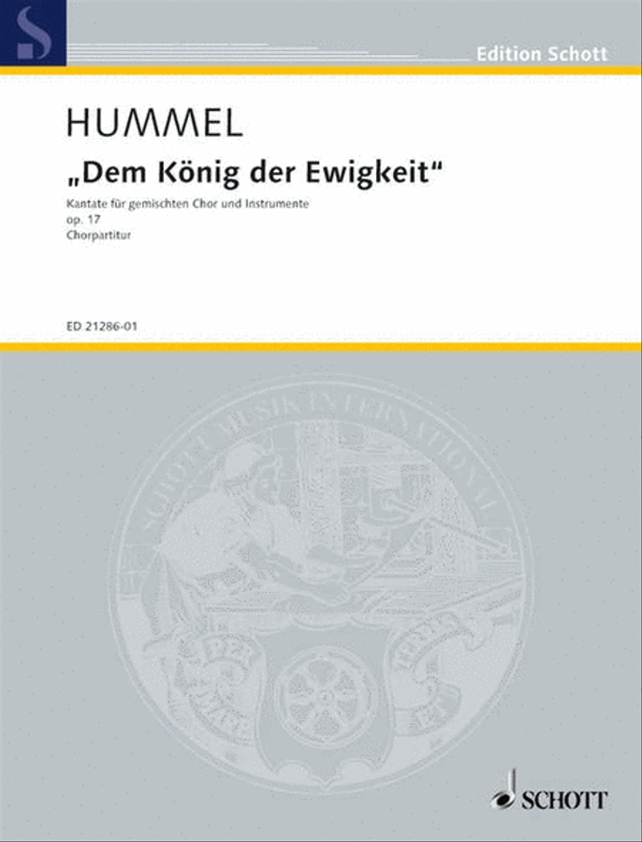 Dem König der Ewigkeit Mixed Choir scores gallery preview page 1