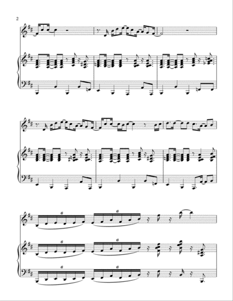 Englishman In New York Electric Guitar scores gallery preview page 3