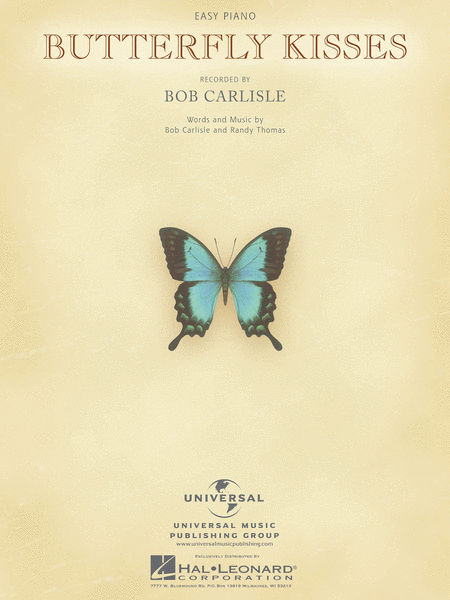 Bob Carlisle: Butterfly Kisses - Easy Piano