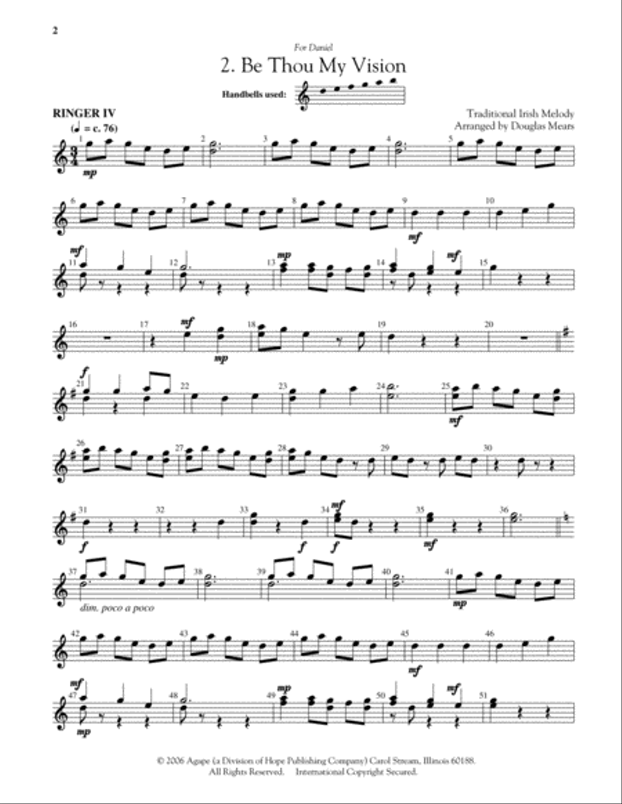 Six Hymn Preludes Small Ensemble scores gallery preview page 3