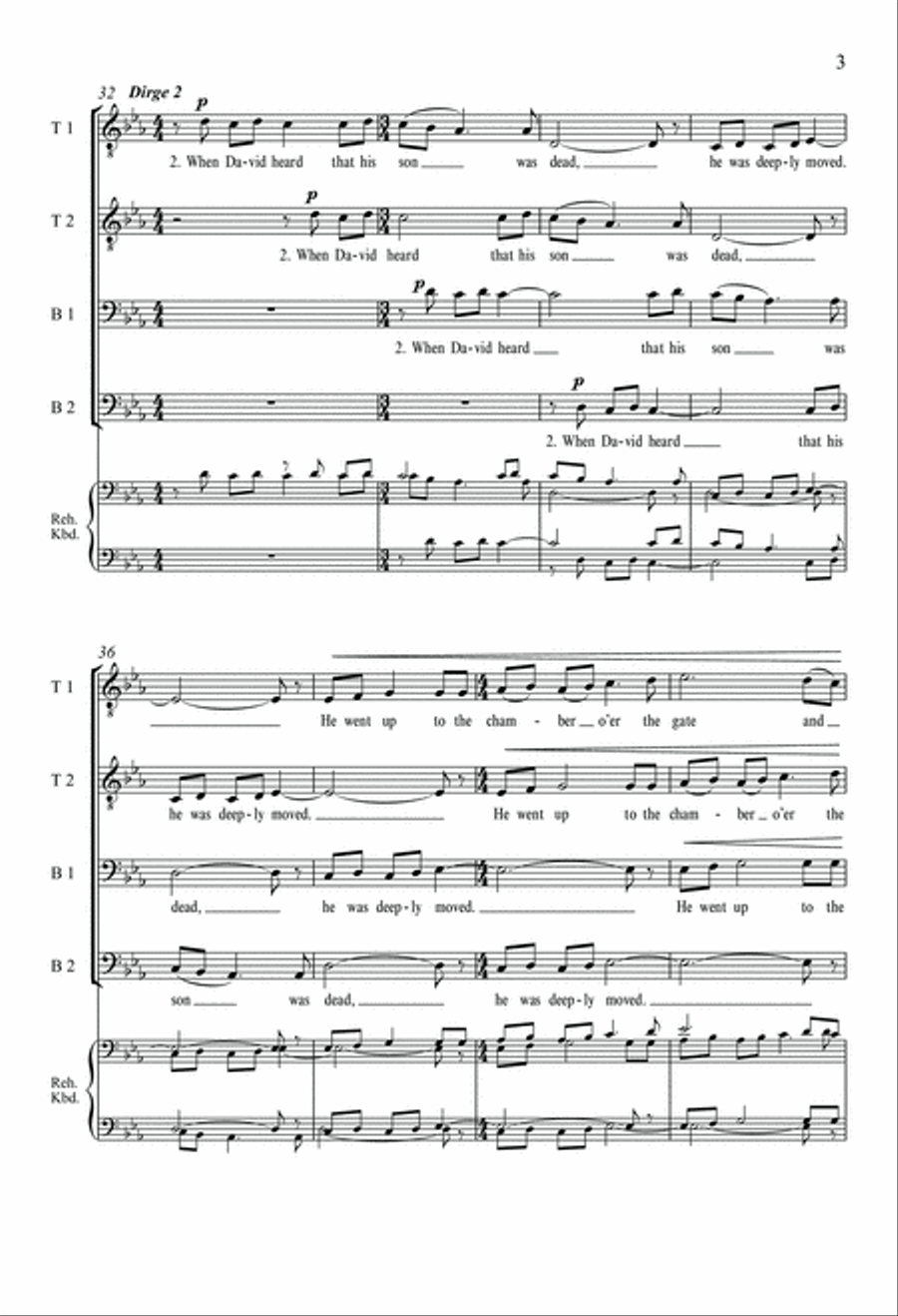 O Absalom O Absalom TTBB scores gallery preview page 2