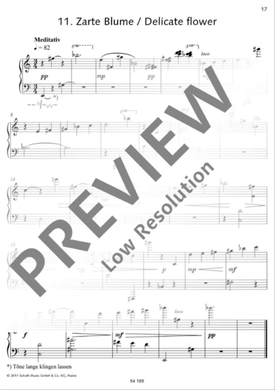 Musical Flowers Musical Flowers Harp scores gallery preview page 18