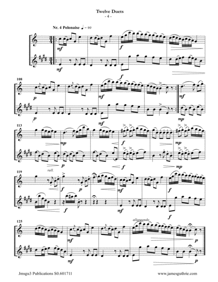 Mozart: 12 Duets K. 487 for Oboe d'Amore & English Horn image number null