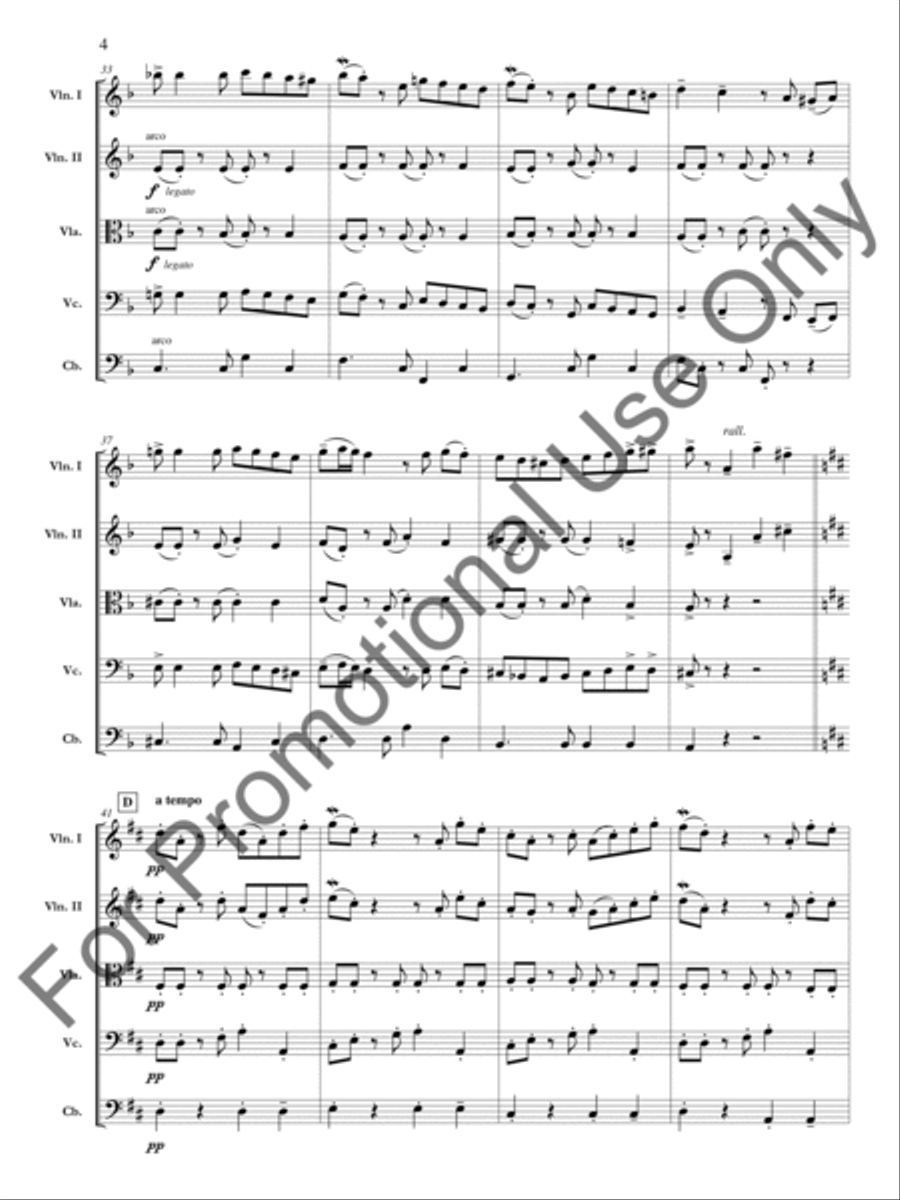El Choclo (Argentine Tango) Orchestra scores gallery preview page 5