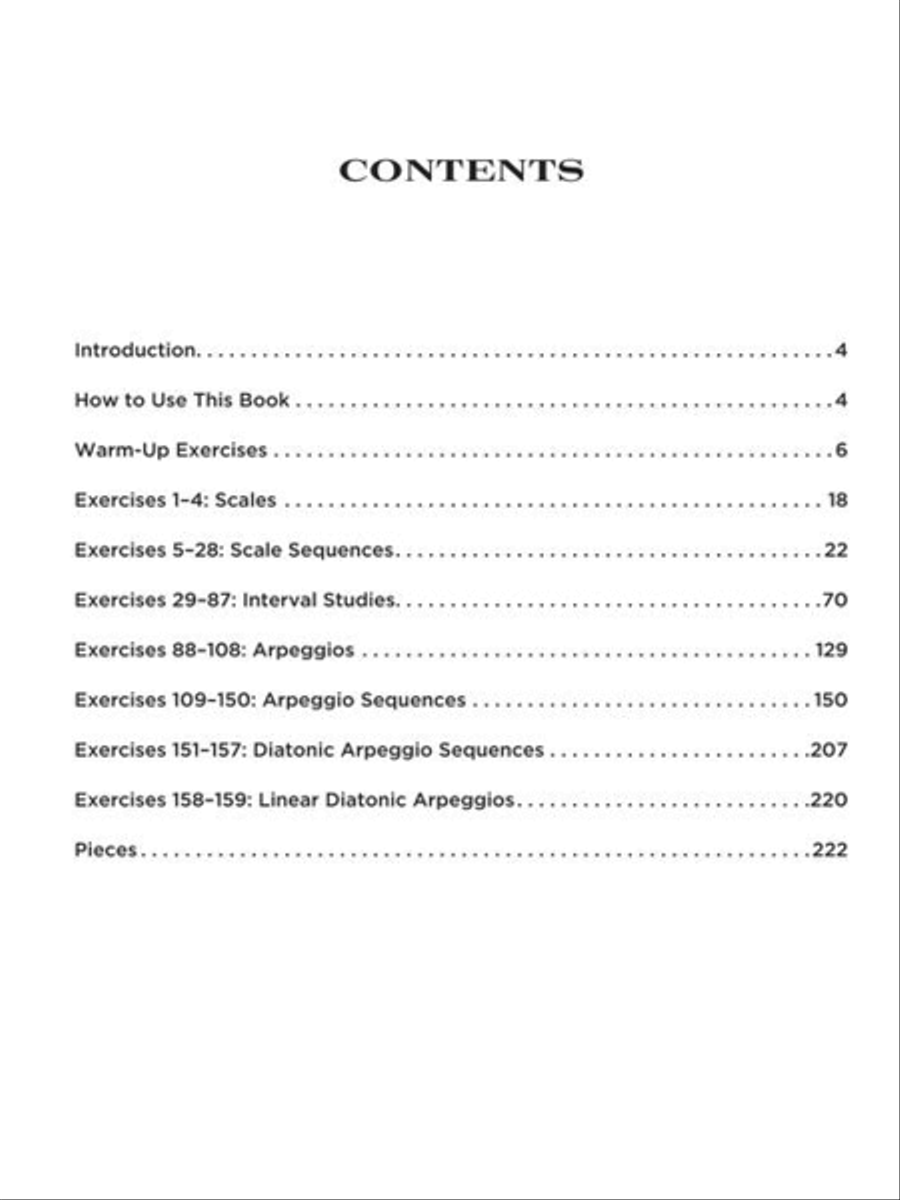 Guitar Training Exercises Guitar Tablature scores gallery preview page 4