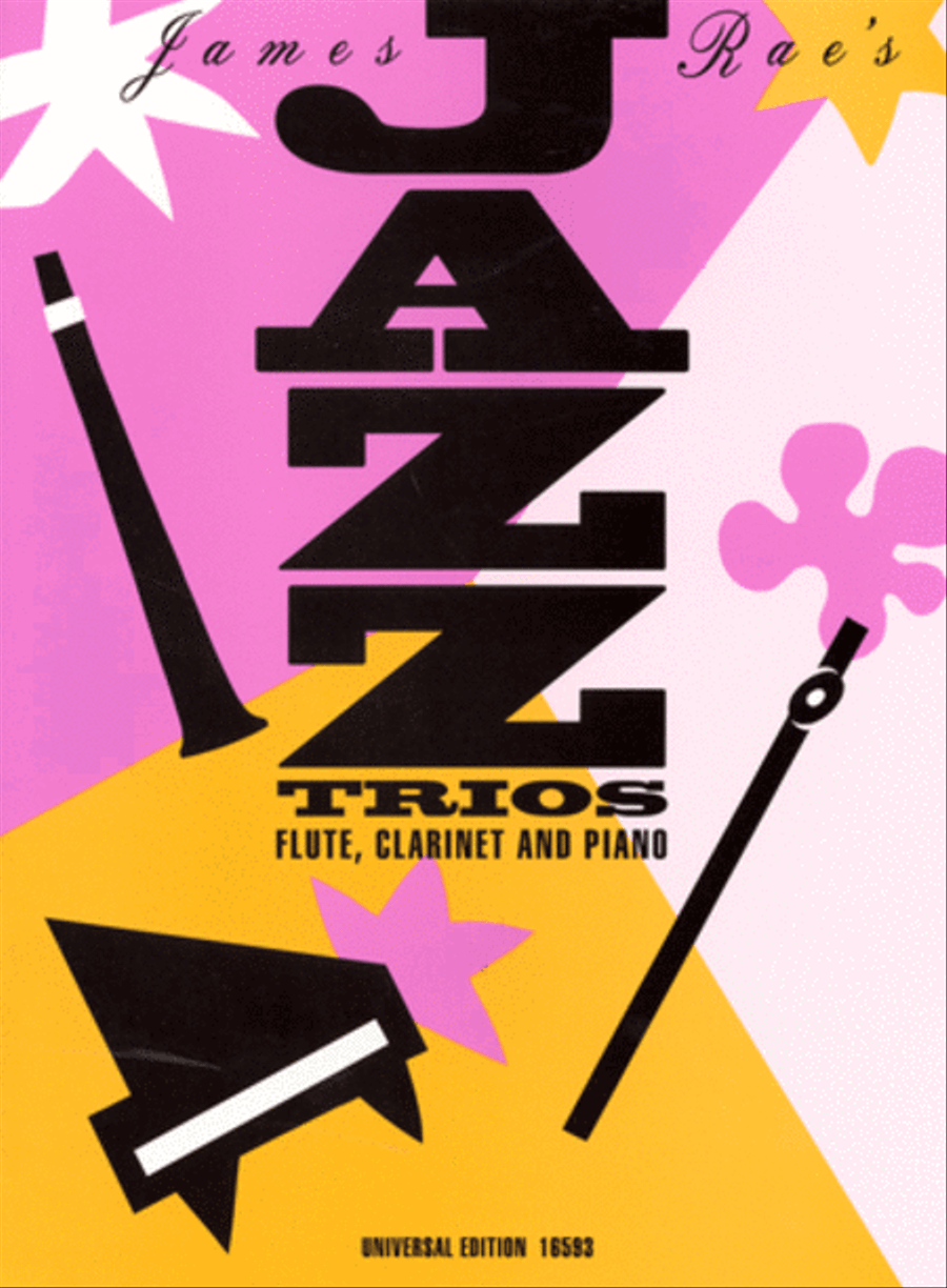 Jazz Trios, Flute/Clarinet/Piano Clarinet scores gallery preview page 1